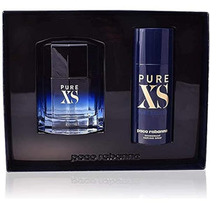 Paco Rabanne Pure XS 100ml Eau De Toilette Spray + 150ml Deodorant Spray GIFT SET
