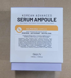 BR?UN SD - Control Salmon DNA Ampoule - Micro Needling Korean Serum Booster for Face and Body to Use with and without Derma Pen Microneedling Skin Care Serum 1.18 fl.oz