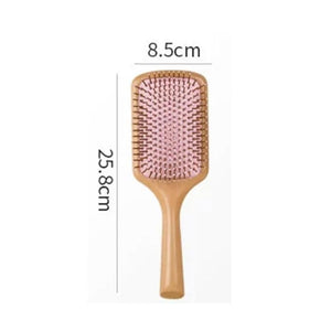 NALoRa Women Massage Hairbrush Mens Scalp Massagers Hair Brushes Air Cushion Hair Combs Wood Hair Care Massage Tools