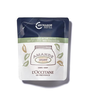 L'Occitane Almond Milk Concentrate 48 Hour Hydration* Moisturizes Firms &amp Smooths Skin with Almond Milk &amp Oil Clean Skincare Non-Greasy Vegan