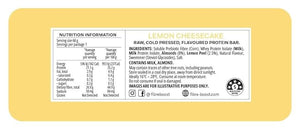Fibre Boost Cold Pressed Lemon Cheesecake flavoured Protein Bar