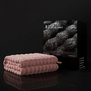 Heated Blanket Queen 84''x 90'' Fast Heating Electric Blanket Ultra-Soft Faux Rabbit Fur with 5 Heat Levels &amp 5H Auto Shut-Off Overheat Protection Machine Washable