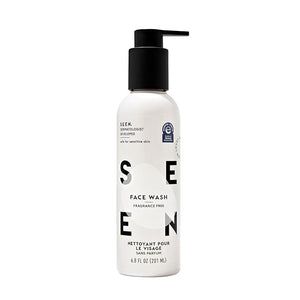 SEEN Face Wash, Fragrance Free -Non-Comedogenic &amp; Non-Irritating Face Cleanser - Dermatologist-Developed - Safe for Sensitive, Eczema &amp; Acne Prone Skin