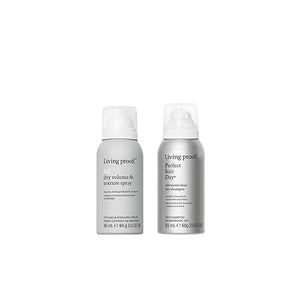 Living Proof Travel Size Advanced Clean Dry Shampoo + Dry Volume &amp Texture Spray Bundle ($37 Value)