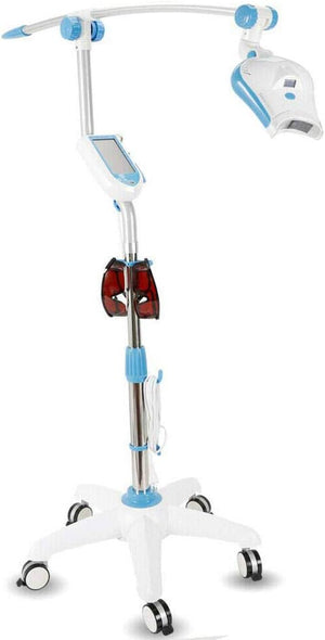 Mobile Digital Display Teeth Bleaching Whitening Machine Touch Screen Bleaching Accelerator LED Light Lamp 110V