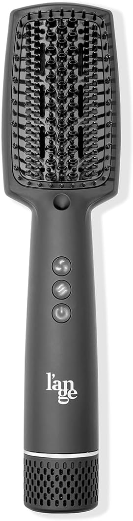 L'ANGE HAIR AIRess 2-in-1 Blow Dryer Brush ? Straightens &amp Dries Hair Simultaneously | Lightweight Ergonomic Design | Ideal for All Hair Types