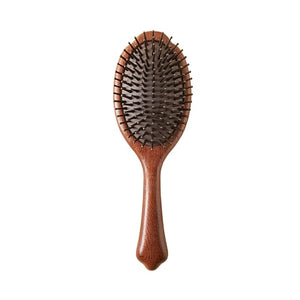 NALoRa Women Hair Combs Hair Brushes Massage Hairbrush Air Cushion Hair Combs Wood Scalp Massagers Hair Care Styling Tools 9.4Inch