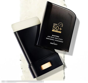 Masters Air Rich Sun Stick SPF50+ PA++++ 22g Lightweight Non-Greasy Sun Stick for Face Water-Resistant Pack of 1