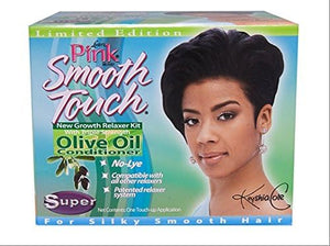 Ddi Luster's Pink Regular Smooth Touch New Growth No-Lye Relaxer System Super (Pack Of 12)