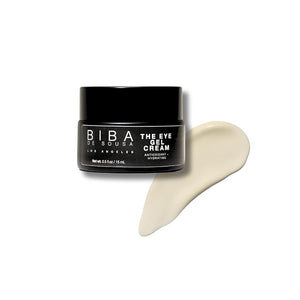 Biba De Sousa The Eye Gel Cream- Anti-Aging Formula for Wrinkles and Puffiness - Hydrating Firming &amp Rejuvenating Eye Treatment (0.5 oz)