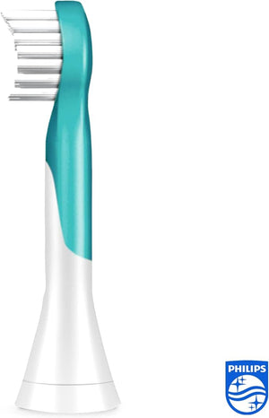 Philips Sonicare Original Brush for Kids HX6034 / 33, Gentle Cleaning of Children's Teeth, from 3 Years, 4 Pieces