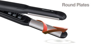 Repit illuster Iron V8 - Titanium Professional Pencil Flat Iron 0.3 inch - Volume Magic &amp Perm for Short Beard Pixie Hair |RepitUSA