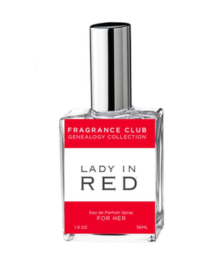 Lady In Red 1.9 oz. EDP Long Lasting Parfum with jasmine amber woods and orange oil is the perfect universal scent.