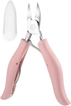 Nail Clippers Ingrown Toenail Podiatry Correction Nippers Cuticle Cutters Cut Paronychia Pedicure Manicure Hand Foot Care Tool(TypeA Pink)