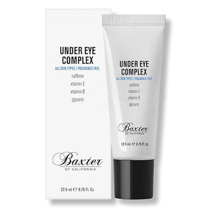 Baxter of California Under Eye Cream for Men Depuffing and Line Reducing Unscented