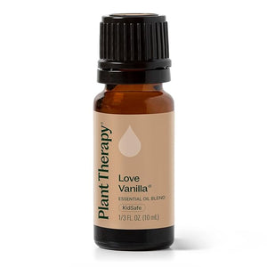 Plant Therapy Love Vanilla Essential Oil Blend 10 mL (1/3 oz) 100% Pure Undiluted Therapeutic Grade