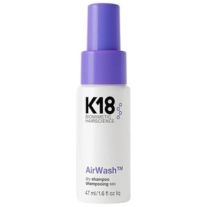 K18 AirWash¢â Dry Shampoo Non-Aerosol Balances Scalp &amp Controls Excess Oil Production