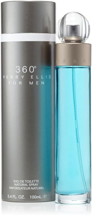 Perry Ellis 360 By Perry Ellis For Men. Eau De Toilette Spray 3.4 Ounces