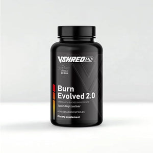 V Shred MD Burn Evolved 2.0 ? Dr. Drew Approved Metabolic Health Supplement ? Formulated to Support Metabolic Function Energy &amp Healthy Blood Sugar ? 60 Capsules