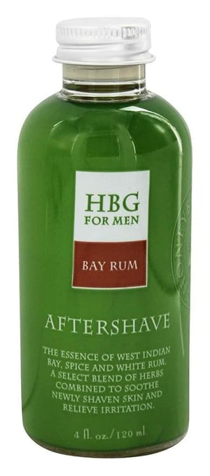 Honeybee Gardens: Men's Products Herbal Gluten-Free Vegan Aftershave Bay Rum 4 oz