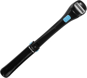 FRCOLOR Electric Back Shaver for Men ? Professional Razor for Back Hair Removal Black Cordless Design Easy Grooming Suitable for Personal Use