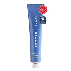 Summer Fridays Jet Lag Mask Mini - Hydrating Face Moisturizer + Mask - Enriched with Hyaluronic Acid Niacinamide Glycerin + Antioxidants Helps Nourish Skin for a Renewed + Radiant Complexion (1 Oz)