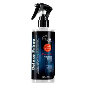 TRUSS Deluxe Prime Hair Treatment - Anti Frizz Heat Protectant Spray + Hair Primer - Nourishes, Detangles + Provides Thermal Protection Before Heat Styling (260 ml)