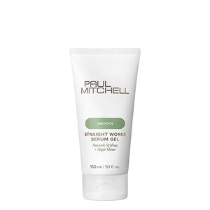 Paul Mitchell Straight Works Hair Gel Smoothing Styler Add Shine For Frizzy Hair 5.1 fl. oz