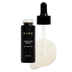 DIME Beauty Super Firm Facial Serum Anti-Aging Firming Face Serum with Niacinamide for Fine Lines and Wrinkles .50 oz / 15 mL