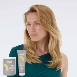 Repair Mask - Hair Treatment Ceramides Collagen Formula Professional Damaged Chemically-Treated Hair Regenerating Nourishing (250 ml.)