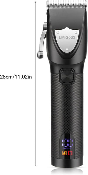 Ymiko Beard Trimmer Hair Clippers for Men Material Stainless Steel Black Gold Hair Clippers Ifade Clippers with Rechargeable Hair Clipper and Trimmer Kit for Men Rechargeable Hair