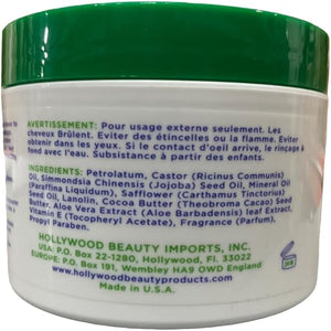 Hollywood Beauty Castor Oil Hair Treatment with mink 7.5 oz (Pack of 6)