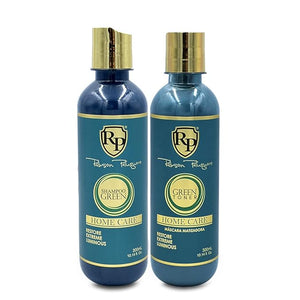 Robson Peluquero Green Toning Kit | Pearl &amp Ash Blonde for Brassy Hair Bleached Highlights | Hair Toner Gloss + Shampoo Neutralizes Yellow Orange &amp Warm Tones | Hydrates &amp Restores - 2