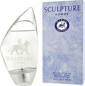 Nikos Sculpture Homme for men Eau De Toilette Spray 3.4 Ounces
