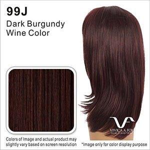 Lemon Pocket Bun Ponytail Color 99J - Vivica Fox Wigs 21 Length Loose Straw Curl New Futura Synthetic Extension Drawstring Combs Bundle MaxWigs Hairloss Booklet
