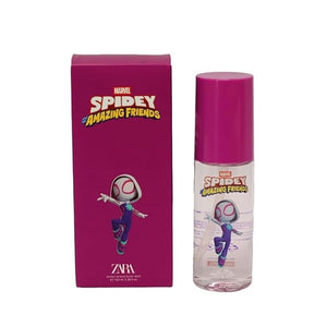 Zara Ghost Spidey Body Mist for Kids Fruity Scent with Strawberry Lime and Vanilla Inspired by Superhero Adventures Fragrance Spray 100ml (3.4 fl. oz.)