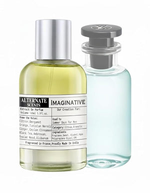 Imaginative Perfume 3.3 fl oz Citrus Aromatic Fragrance for Men Made in India