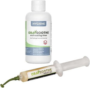 All-Natural ORA SOCKIT Gel 1Pk/10g with Professional Oral Rinse 3.4oz. Mouth Pre-tratment Gum &amp Coating Care