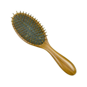 Retro Women Massage Hairbrush Wood Hair Brushes Air Cushion Hair Combs Scalp Massagers Hair Combs 8.5Inch