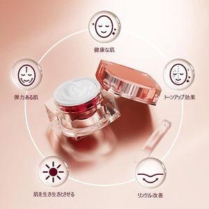 PLARECETA Placenta Collagen Eye Cream Anti-Aging and Winkle Reducing Increases Firmness Eliminates Dark Circles Brighter Eyes Korean Skin Care 0.5 Fl Oz