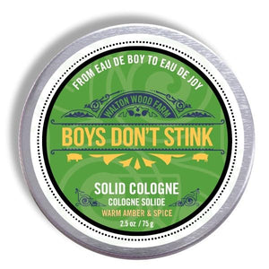 Walton Wood Farm Boys Don't Stink Solid Cologne 2.5 oz