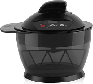 ZJchao Hair Dye Bowl Electric Hair Color Mixing Bowl Hair Salon Coloring Bowl Automatic Barber Hair Dyeing Kit DIY Tools USB Rechargeable Hair Dye DIY Blender for Hair Salon Home Use