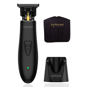 Supreme Trimmer T Shaper - Quiet Cordless Beard &amp; Hair Trimmer for Men | 120 Min Runtime, Low Noise, Zero-Gap DLC Blade | Ideal for Sensitive Skin, Kids &amp; Elderly | ST5206