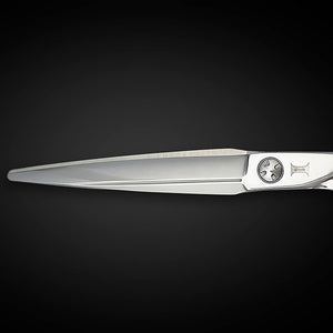 Scissors for Professional Hair Cuts - 6.5 Inch Shears Designed by Saki Shears - Japanese Style 440C Stainless Steel - For Barbers and Hairdressers