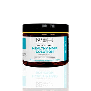 Kashia Beauty Argan Oil Hair Mask 17.6 oz ? Sulfate &amp Paraben Free Deep Repair Treatment ? Restores Dry Damaged Hair with Castor Oil Tea Tree Glycerin &amp Vitamin E ? Smooths &amp Nourishes