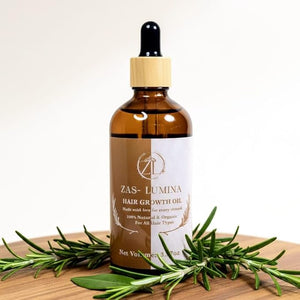 Organic Growth Oil Natural Botanical Oil Blend for All Hair Types Strengthening Reduce Hair Thining and Nourishing Formula (4 fl oz)