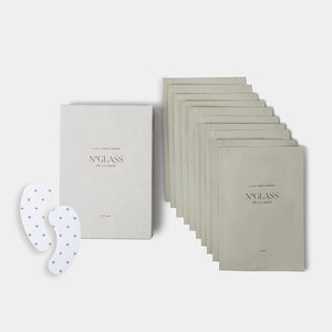 + Lux Unfiltered Cooling Under Eye Patches - Anti-Slip Caffeine Infused Korean Eye Mask - Reduces Puffiness Brightens &amp Hydrates Skin - Fragrance Free Vegan &amp Cruelty Free - 10 Count