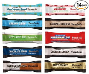 Barebells Protein Bars Variety Pack ? 10 Flavor Sampler with 20g Protein Each | + 4 MIMM Mints | Low Sugar High Protein Snacks Bars | Bundled by Mix It Up Munchies &amp More | Healthy Gift Box Idea