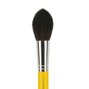 Bdellium Tools Professional Makeup Brush - Studio Series 974 Tapered Powder - With Soft Synthetic Fibers, For Sculpt &amp; Shape (Yellow, 1pc)