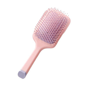 Women Hair Combs Massage Hairbrush Air Cushion Hair Combs Wood Scalp Massagers (Color : Red)